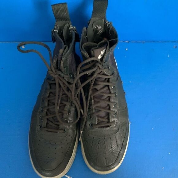 Nike Special Forces Air Force 1 SF AF1 Mid Green Womens Shoe Size  8 AA3966-300 - Picture 6 of 12